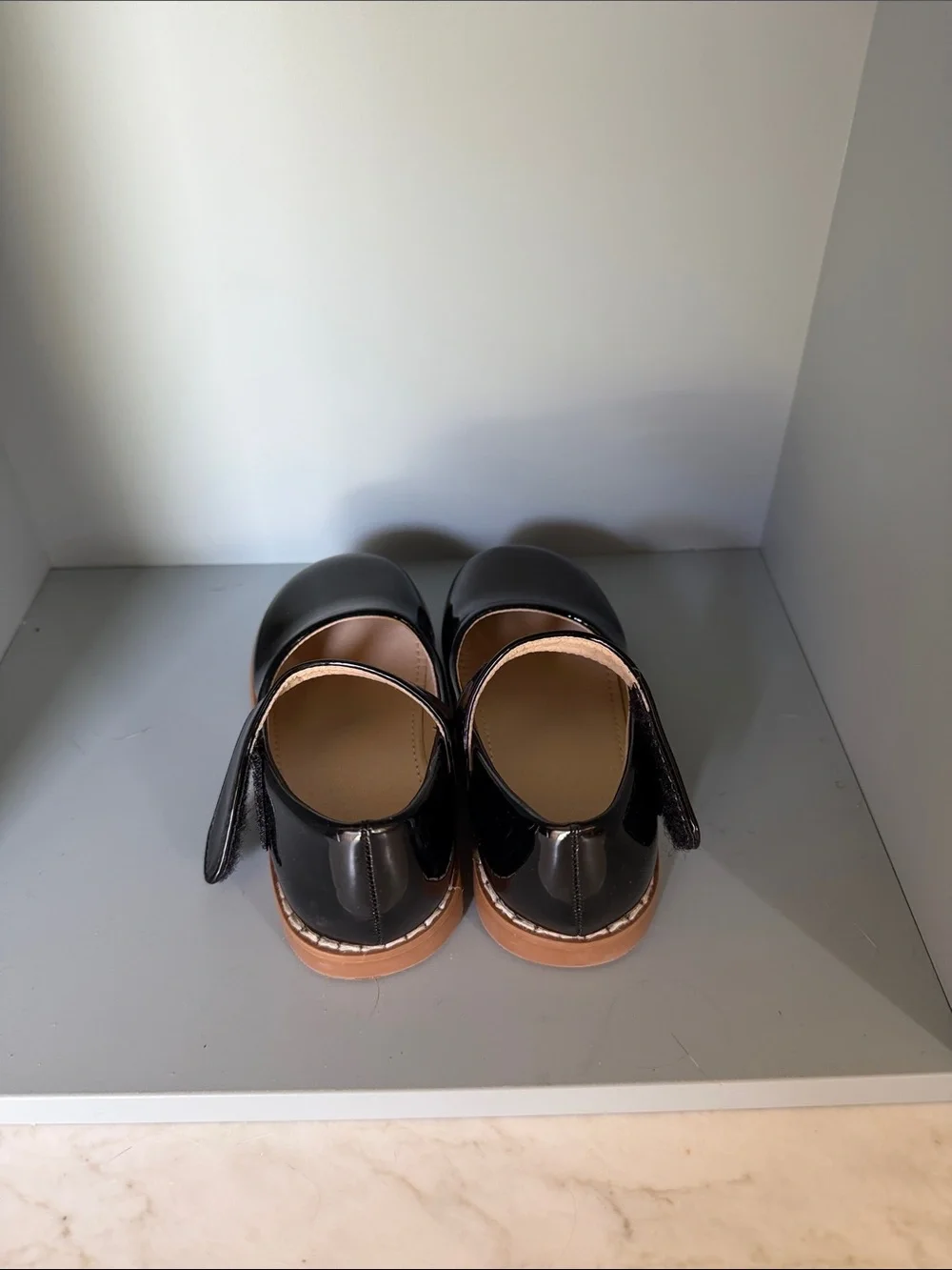 MMGZ Baby Girls' Black Mary Jane Shoes